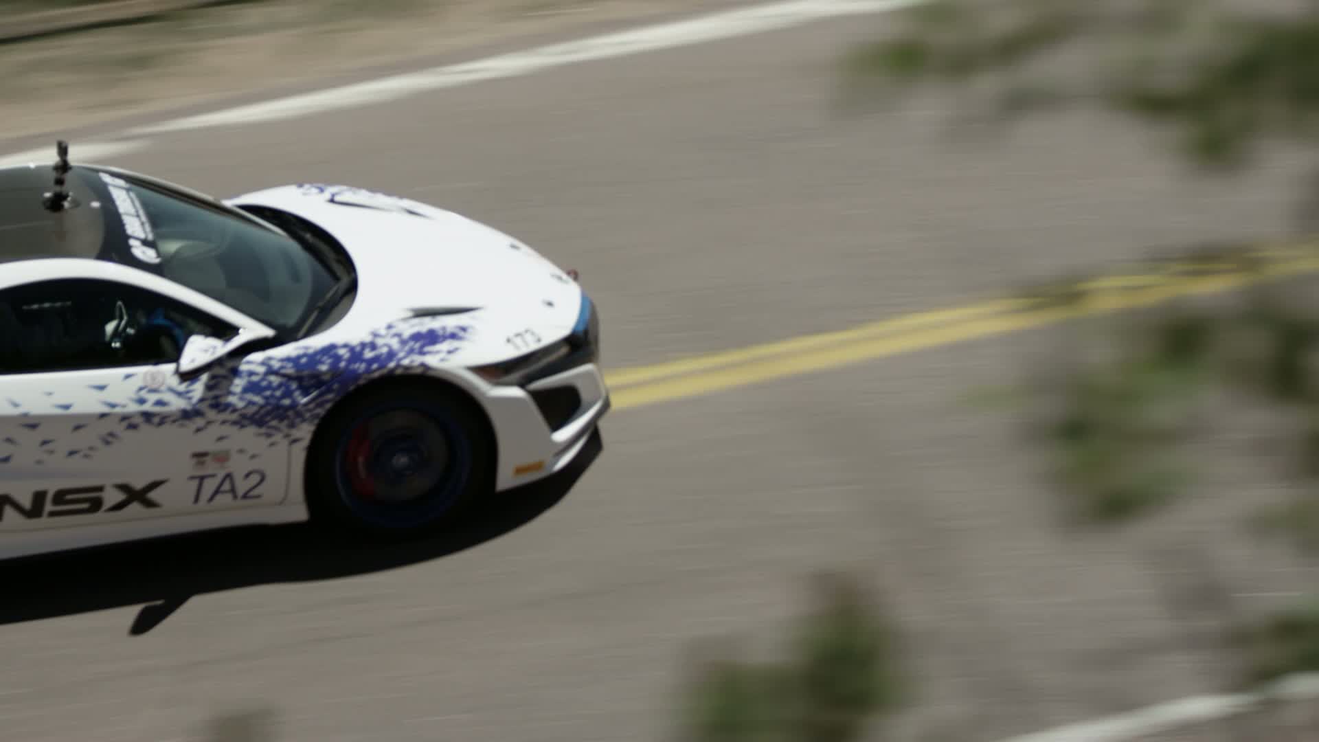 Nick Robinson's Pikes Peak Victory Run in the 2017 NSX